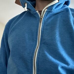 Blue Men's Hoodie Sweater